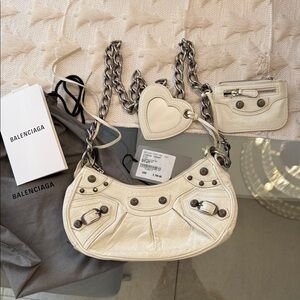 Balenciaga Le Cagole XS- White